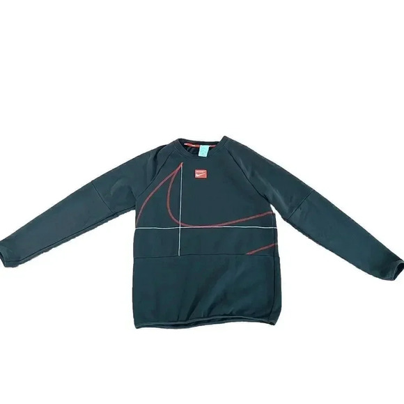 Men's Small Army Green Nike Sweatshirt - Picture 1 of 4